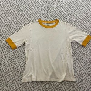 Madewell Ringer Tee Size Small